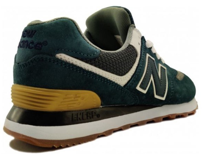 New Balance 574 Сине-зеленые