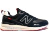 New Balance 574 Синие с белым