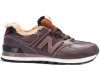 New Balance 574 Winter зимние коричневые