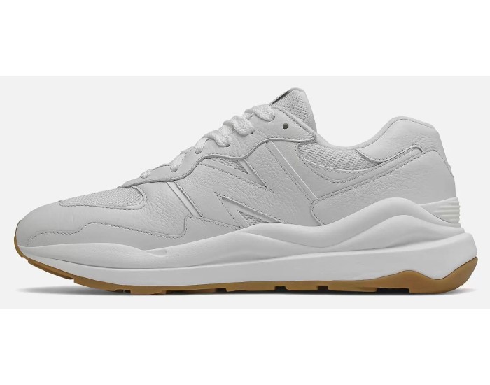 New Balance 5740 Leather Grey серые спортивные