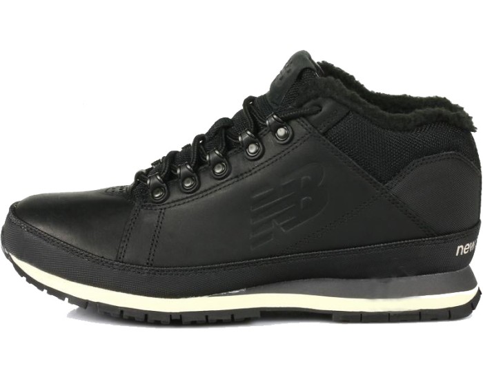 New Balance 754 Кожаные черные с мехом