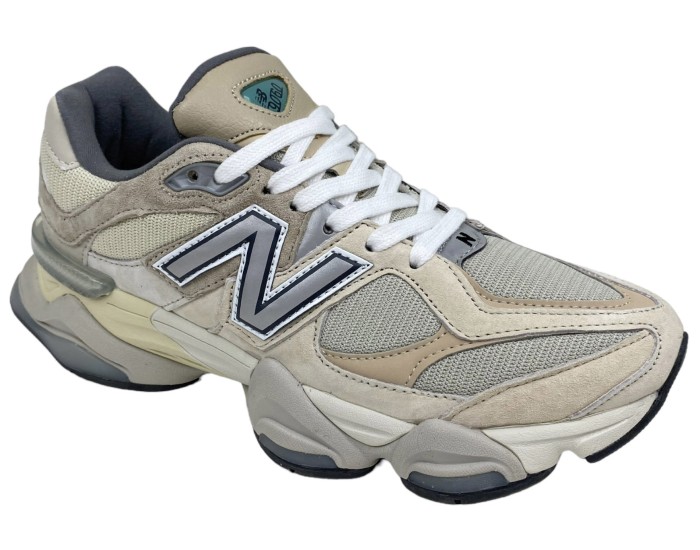 New Balance 9060 Cream Brown Grey