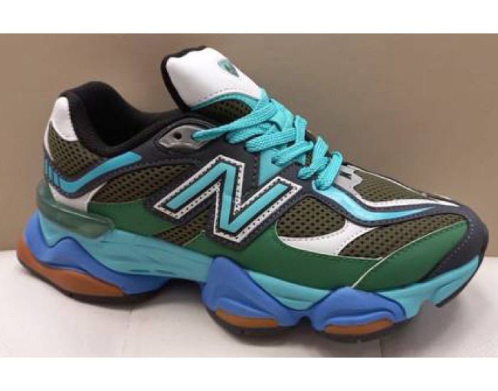 New Balance 9060 Green Blue зеленые