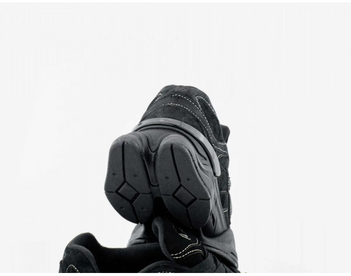 New Balance 9060  White Stitching Triple Black
