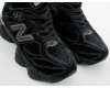 New Balance 9060  White Stitching Triple Black