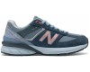 Кроссовки New Balance 990 кожаные голубые