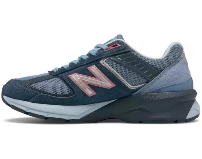 Кроссовки New Balance 990 кожаные голубые