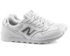 New Balance 996 кожаные белые с серым