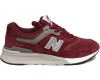 Кроссовки New Balance 997 мужские бордовые с серым