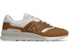 Кроссовки New Balance 997h коричневые с белым