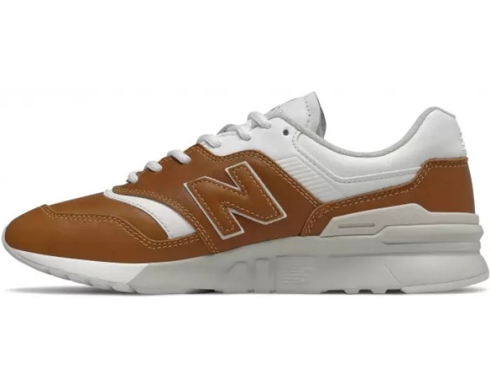 Кроссовки New Balance 997h коричневые с белым