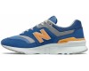 Кроссовки New Balance 997h Varsity голубые с оранжевым