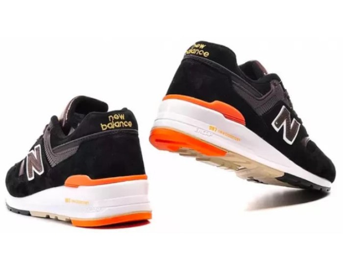 New Balance 997 Sport USA черные с коричневым