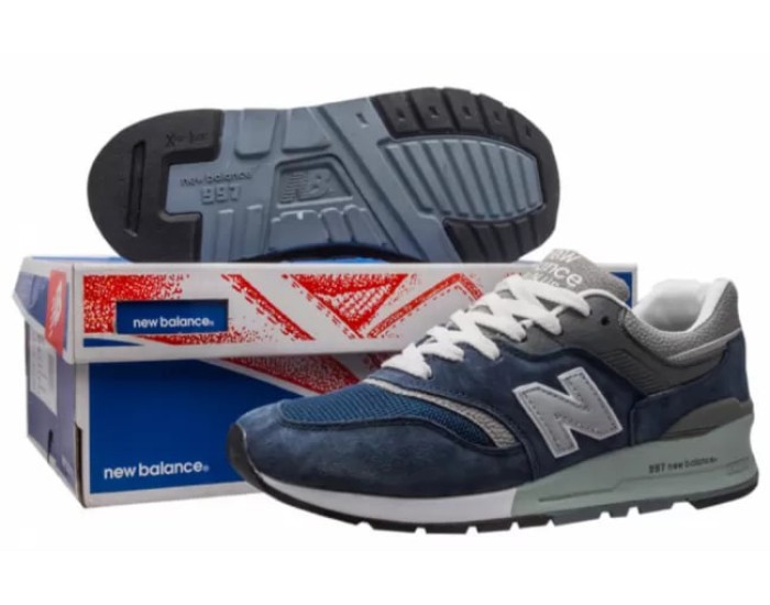 New Balance 997 Sport USA темно-синие с белым