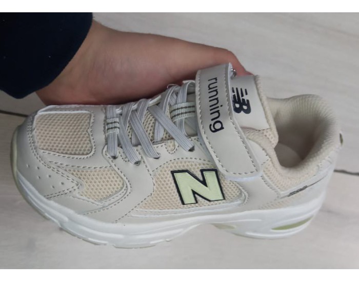New Balance 530 Running White Beige детские