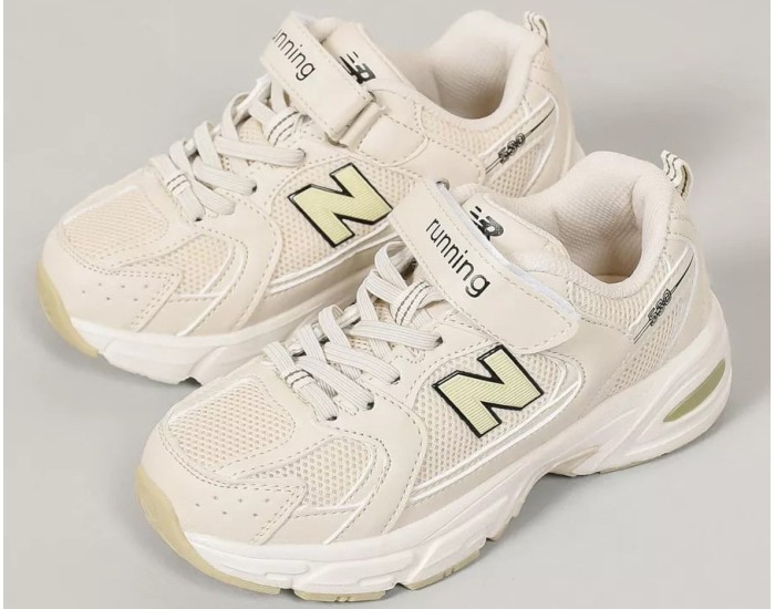 New Balance 530 Running White Beige детские