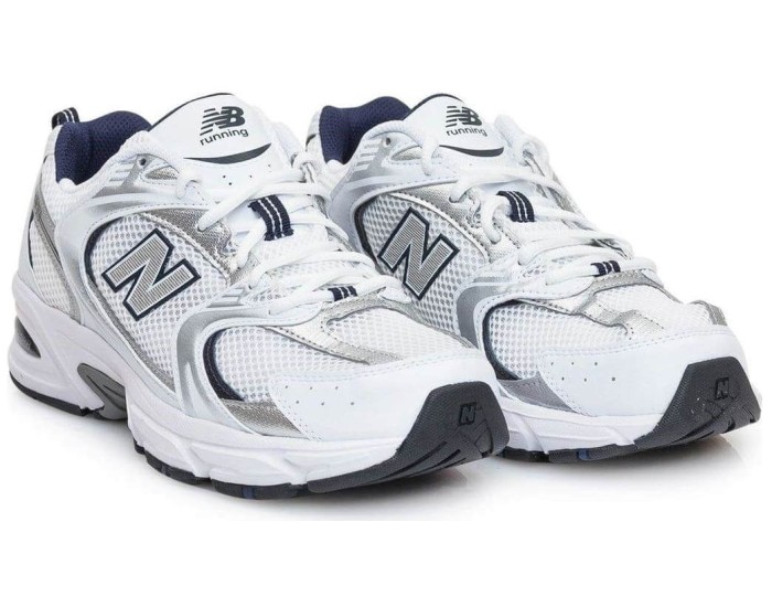 New Balance 530 White Silver Blue