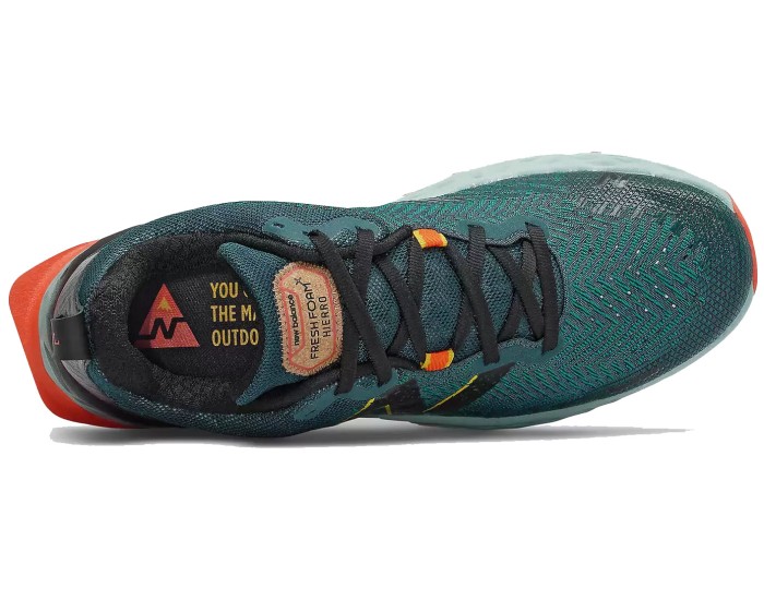 New Balance Fresh Foam Hierro v6 мужские зеленые с черным