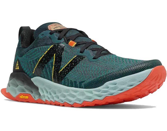 New Balance Fresh Foam Hierro v6 мужские зеленые с черным