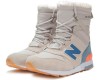 New Balance Snow Boots женские зимние с мехом бежевые с синим