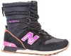 New Balance Snow Boots зимние с мехом черные с розовым