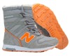 New Balance Snow Boots зимние с мехом серые с оранжевым