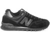 Кроссовки New Balance 574 classic зимние черные с мехом