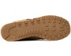 Кроссовки New Balance 574 light brown коричневые зимние с мехом