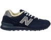 New Balance 574 мужские полностью синие с мехом