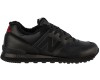 New Balance 574 полностью чёрные с мехом