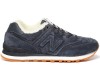 Кроссовки New Balance 574 herren sneaker графит зимние с мехом