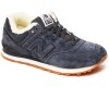 Кроссовки New Balance 574 herren sneaker графит зимние с мехом