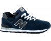 New Balance 574 Dark Blue Big Size С Мехом