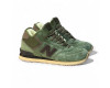 New Balance 574 Mid Dark Green с мехом