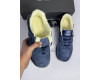 New Balance 574  Total Blue с мехом