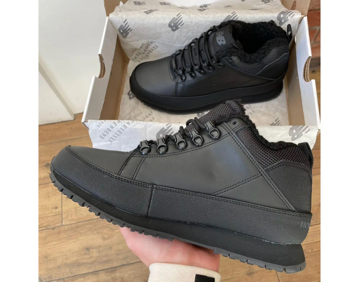 New Balance 754 Black с мехом