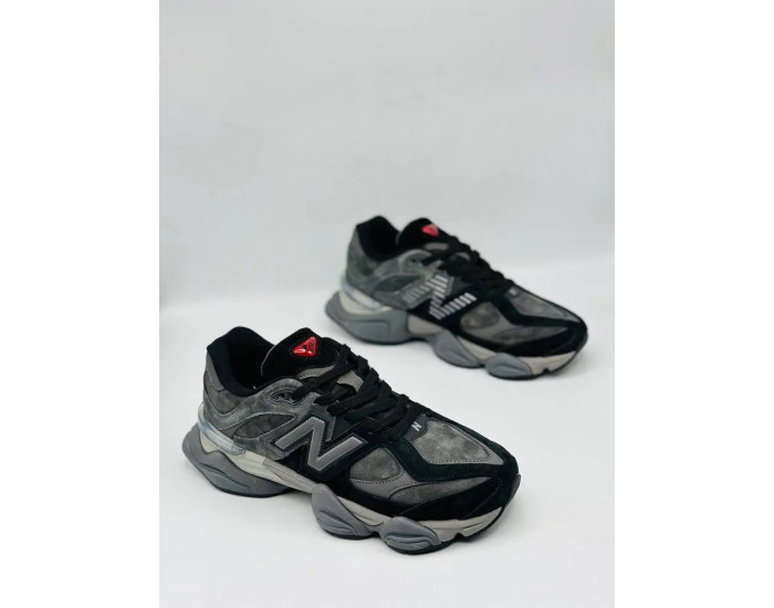 New Balance 9060 Dark Grey Winter С Мехом
