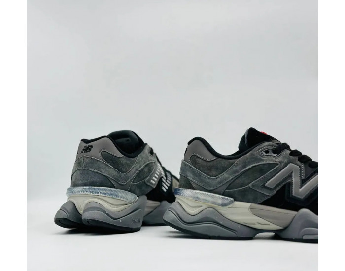 New Balance 9060 Dark Grey Winter С Мехом