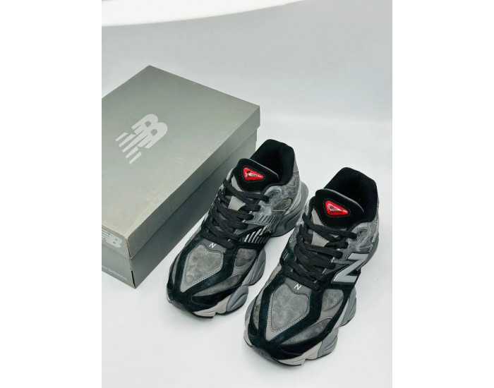 New Balance 9060 Dark Grey Winter С Мехом