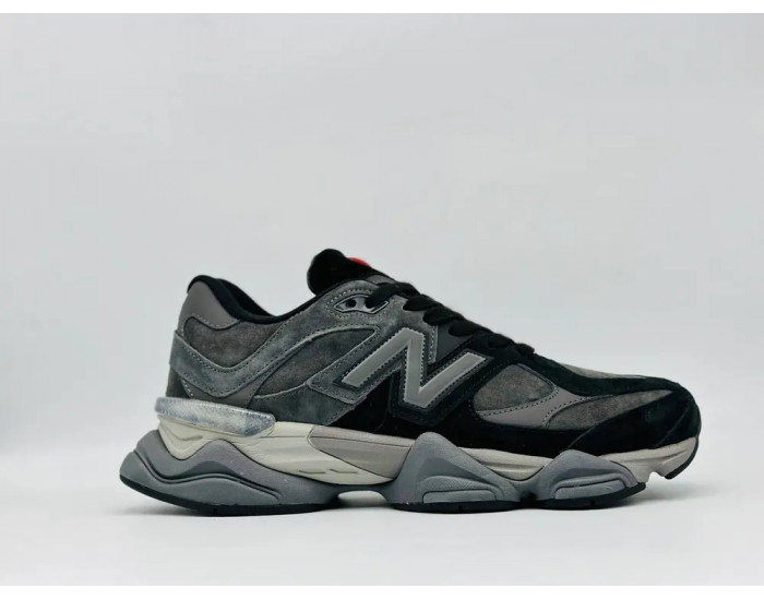 New Balance 9060 Dark Grey Winter С Мехом