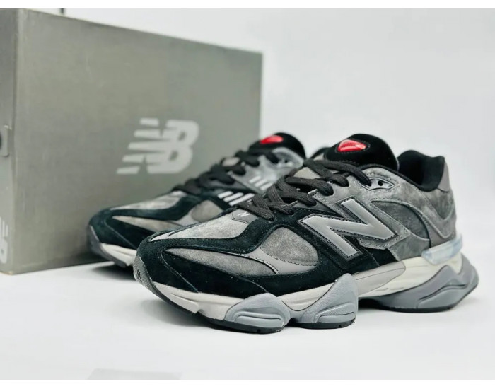 New Balance 9060 Dark Grey Winter С Мехом
