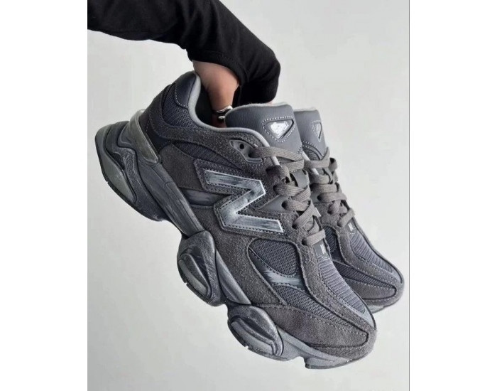 New Balance 9060 Deep Grey С Мехом