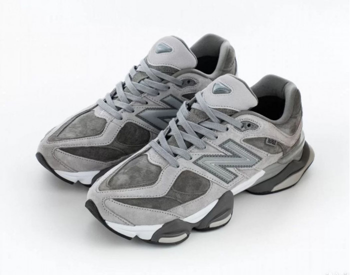 New Balance 9060 Grey Beige Inside С Мехом