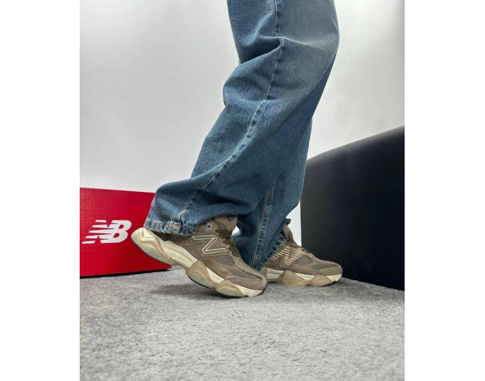 New Balance 9060 Mushroom С Мехом
