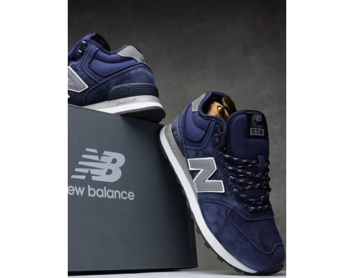 New Balance Classic 574 Blue С Мехом