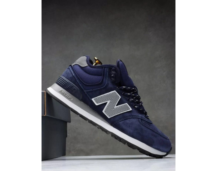 New Balance Classic 574 Blue С Мехом