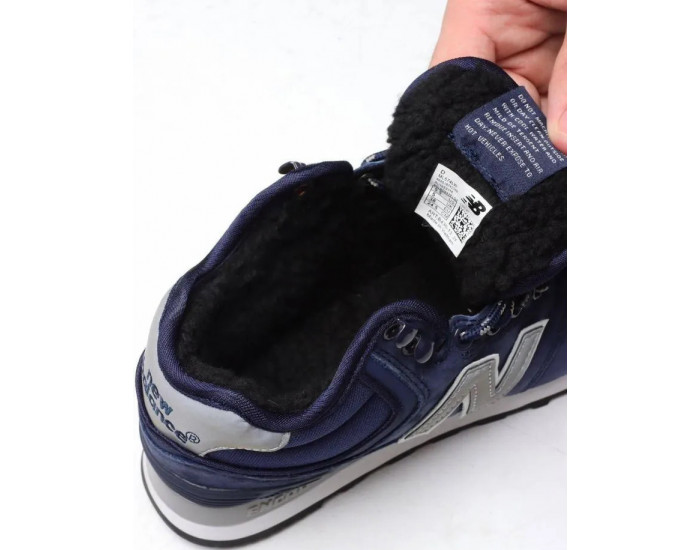 New Balance Classic 574 Blue С Мехом