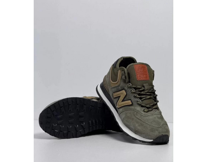 New Balance Classic 574 Khaki С Мехом