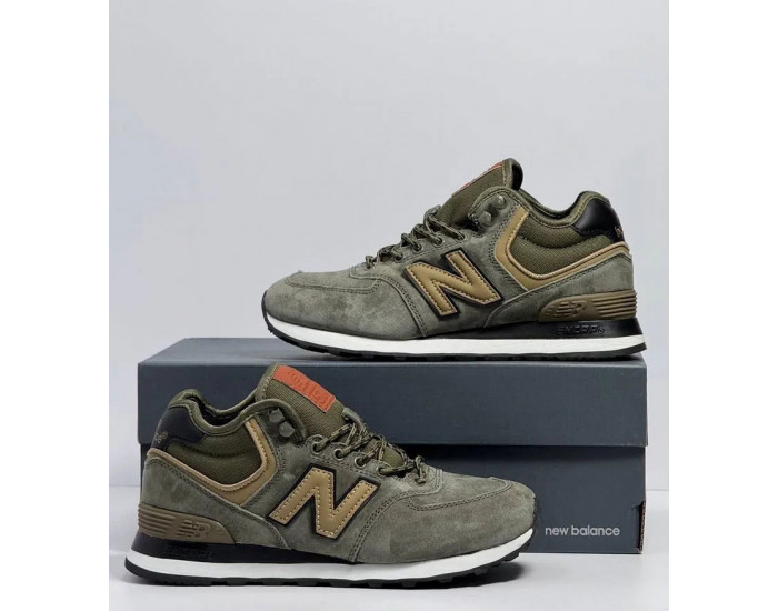 New Balance Classic 574 Khaki С Мехом
