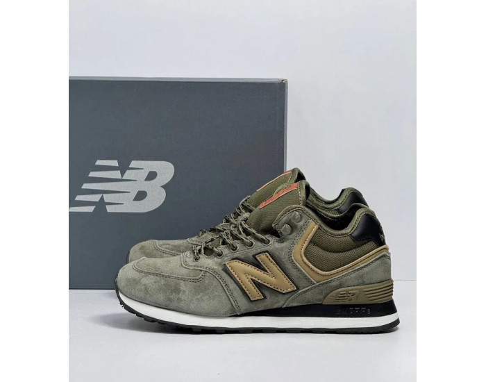 New Balance Classic 574 Khaki С Мехом